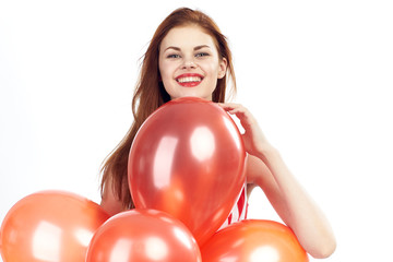 smile, balloons