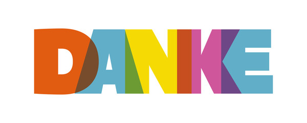 DANKE Schriftzug