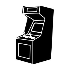 Arcade videogame isolated icon vector illustration graphic design
