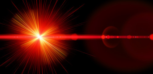 Roter Laser