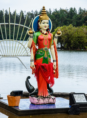 Hindu God, Ganga Talao, Mauritius