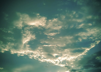 Fototapeta premium Clouds background