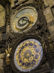 Fototapeta na wymiar astronomic clock praga