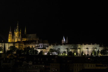 View from charles bridge Prague
