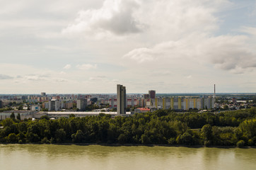 vivid, vibrant city of Bratislava in august