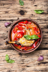 lecso dish of Hungarian cuisine