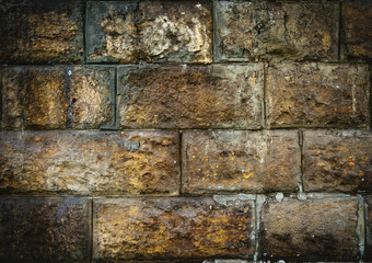 Stone wall grey brick.