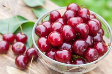 Cherry. tasty and healthy berry. Summer. Red. for your design.