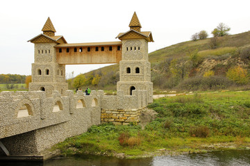 Fototapeta na wymiar Castle on the Kudikina mountain