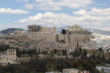 Fototapeta premium Athens Monuments, Greece, 2017