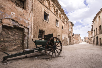 Belchite is a municipality of the province of Zaragoza, Spain. It is known for having been a scene of one of the symbolic battles of the Spanish Civil war, Belchite's battle.  