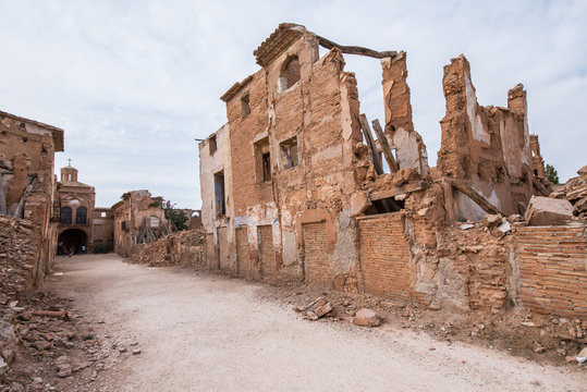 Belchite is a municipality of the province of Saragossa, Spain. It is known for having been a scene of one of the symbolic battles of the Spanish Civil war, Belchite's battle.  