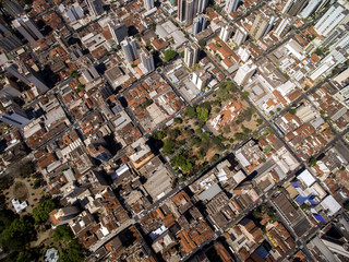 Aerial View of Ribeirao Preto city in Sao Paulo, Brazil