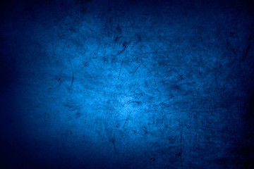 Fototapeta premium Blue concrete wall
