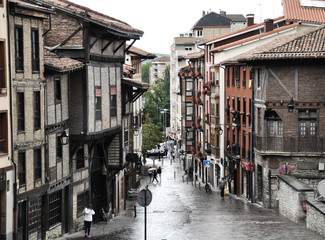 Naklejka premium City street