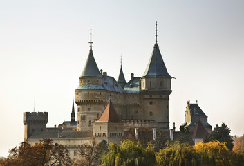 Fototapeta na wymiar Bojnice castle. Slovakia