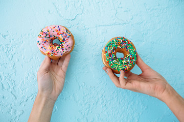 donuts with sprinkles