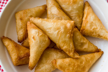 Turkish Borek with cheese / Peynirli Muska Boregi