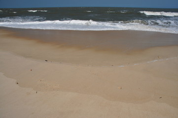 The ocean coast. Mozambique