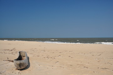 Fototapeta na wymiar The ocean coast. Mozambique