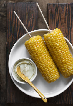 Corn on the Cob with Butter