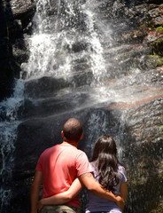 Waterfall in Visconde de Maua - Brazil
