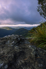 Mountain view from the Gold Coast Hinterlands