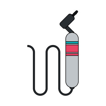 drill dentistry instrument icon image vector illustration design 