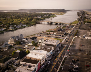 Aerial of Seabright NJ