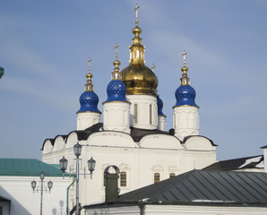 Fototapeta na wymiar Tobolsk Kremlin. St. Sophia Cathedral.