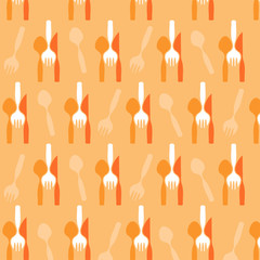 Background cutlery spoon, knife and fork