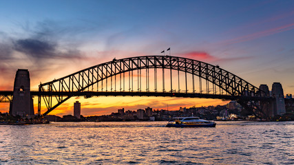 Fototapeta na wymiar Sydney Sunset