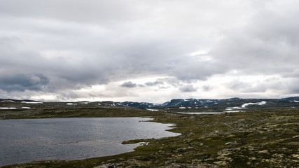 Fototapeta premium The Hardangervidda Mountain Area