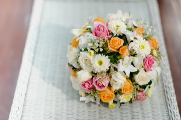 wedding decoration flower background 