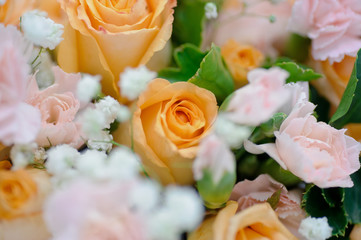 wedding decoration flower background 