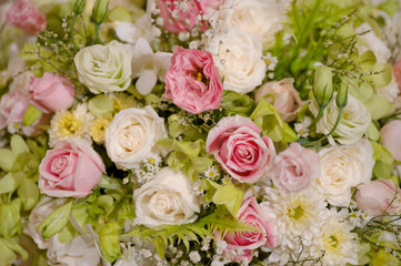 wedding decoration flower background 