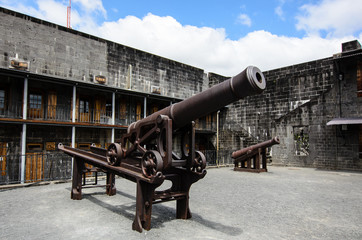 Cannon at Fort Ad&eacute;laide / Citadel in Port Louis, Mauritius