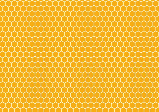 Seamless Honeycomb background texture