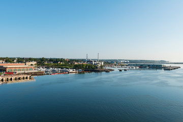 Charlottetown centre and marina