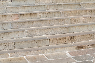 Granite stairs steps background
