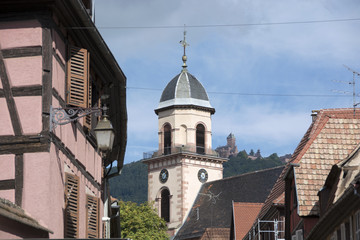 Obraz premium Saint Hippolyte, Alsazia, Francia, Europa