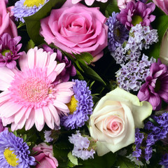 Flowers bouquet for background