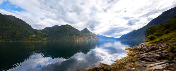 Norwegen - Geiranger Fjord Landschaft