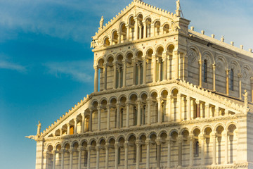 Fototapeta na wymiar Piazza dei Miracoli in Pisa, Italy