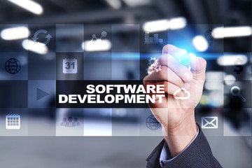 Software development. Applications (APPS) for business. Programming.