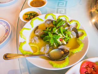 Seafood cooked by Chef from leading restaurant.