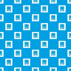 ATM bank cash machine pattern seamless blue