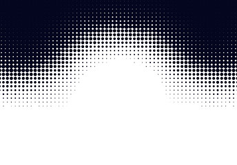 Pop art halftone retro background shapes with cartoon style