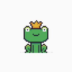Pixel Art Frog - 171555425