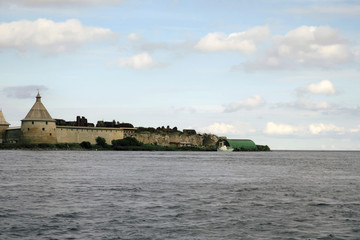 Obraz premium fortress on the island